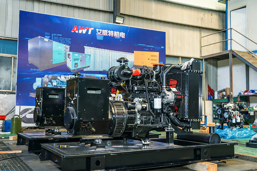 Customized generator set engineering at AWT Genset